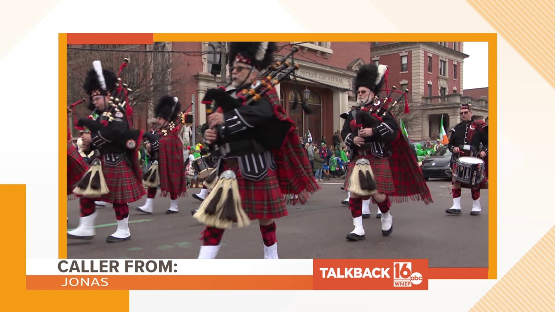 Callers are commenting on the Oscars, sports, and, of course, the many St. Patrick's Parades.