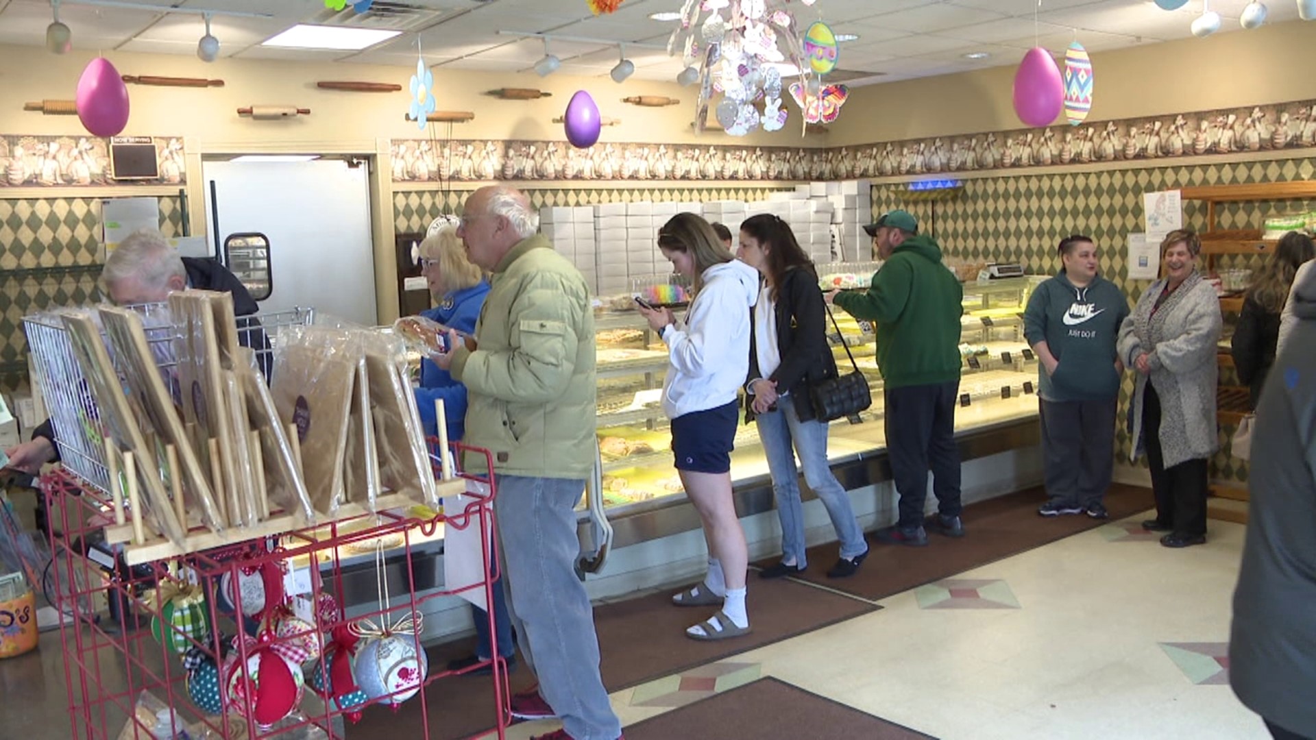 Plenty of people were still doing some holiday shopping in Moosic on Saturday.