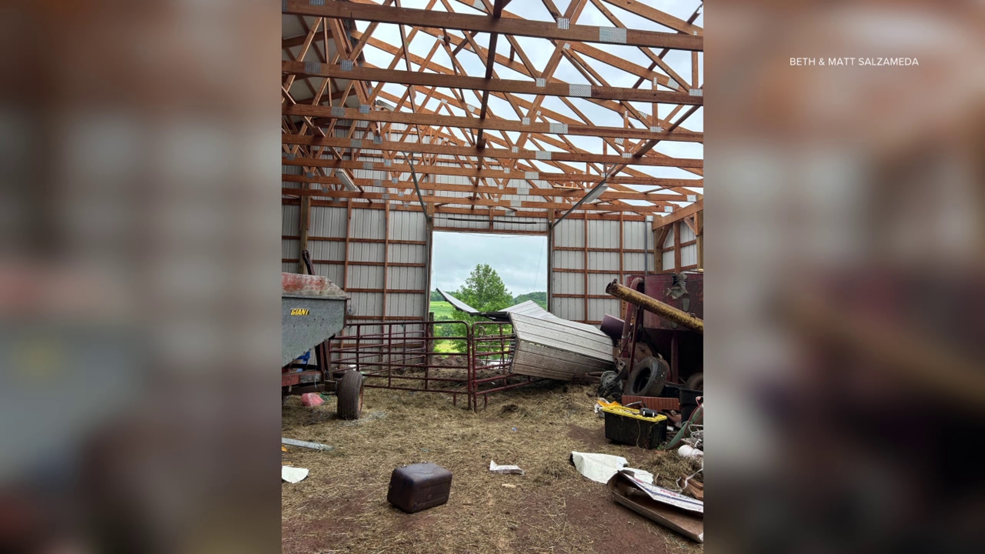 Officials with the National Weather Service have confirmed an EF-1 tornado touched down in West Damascus in Wayne County around 6:20 p.m. Monday.