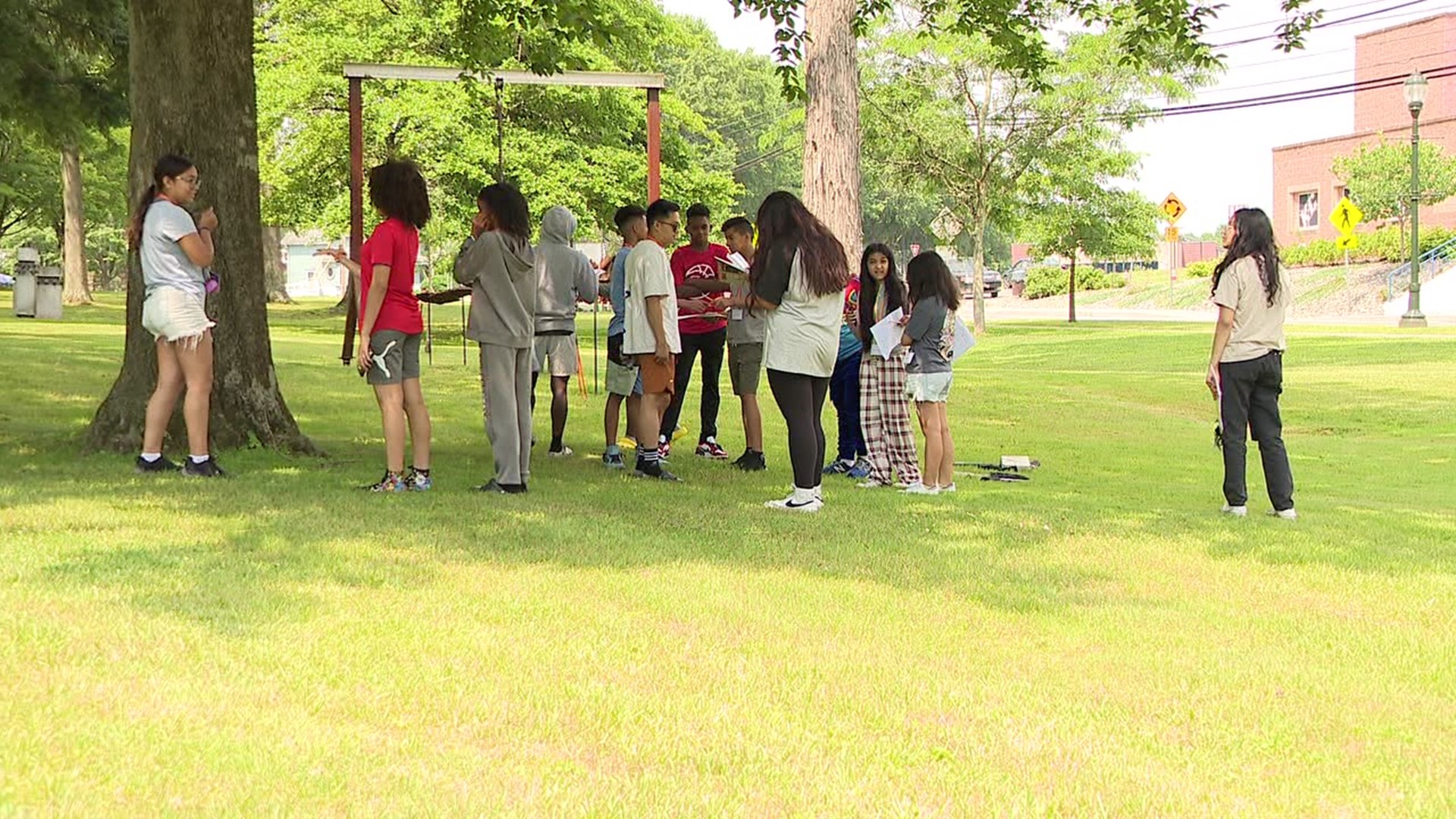Newswatch 16's Courtney Harrison spoke with some of those campers, figuring out their American dream.