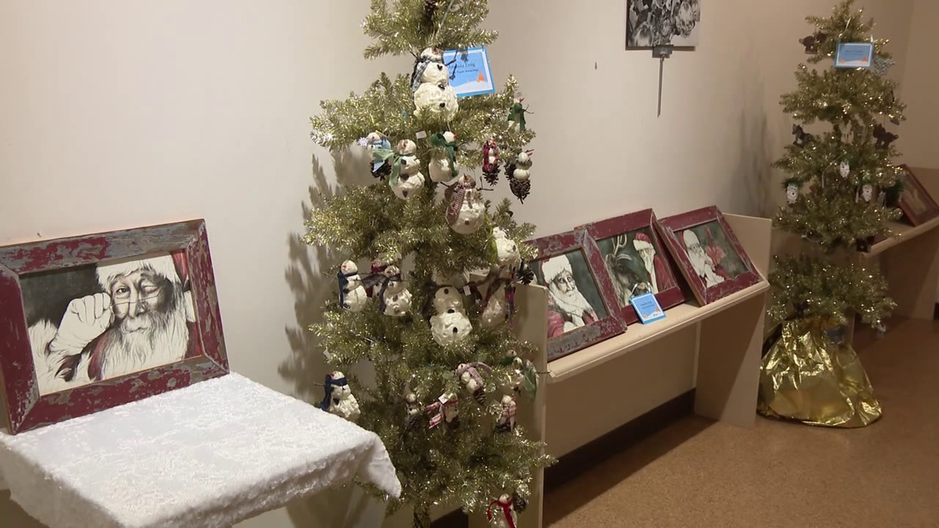 The holiday tradition continued Sunday, featuring unique ornaments and pysanky eggs crafted by local artists.