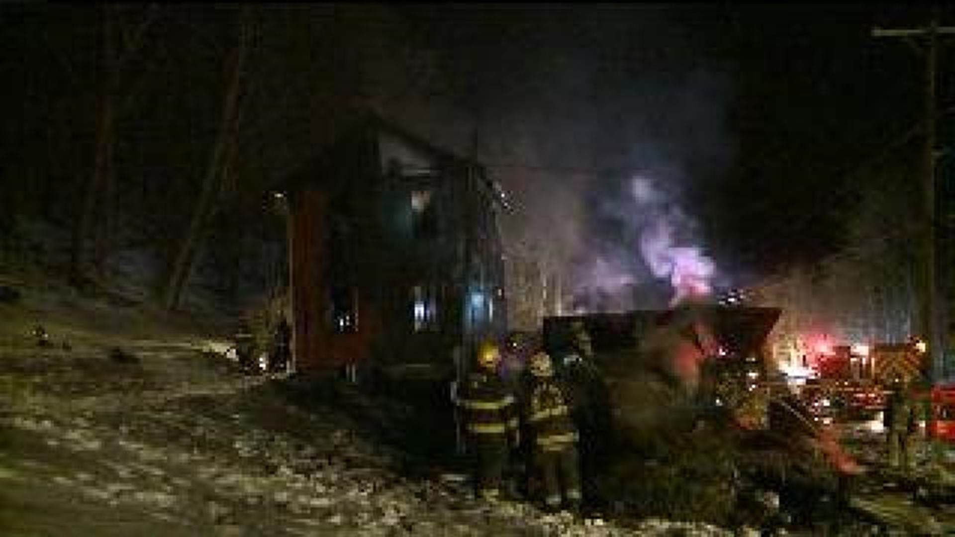 Historic Barn & Mobile Home Destroyed by Fire