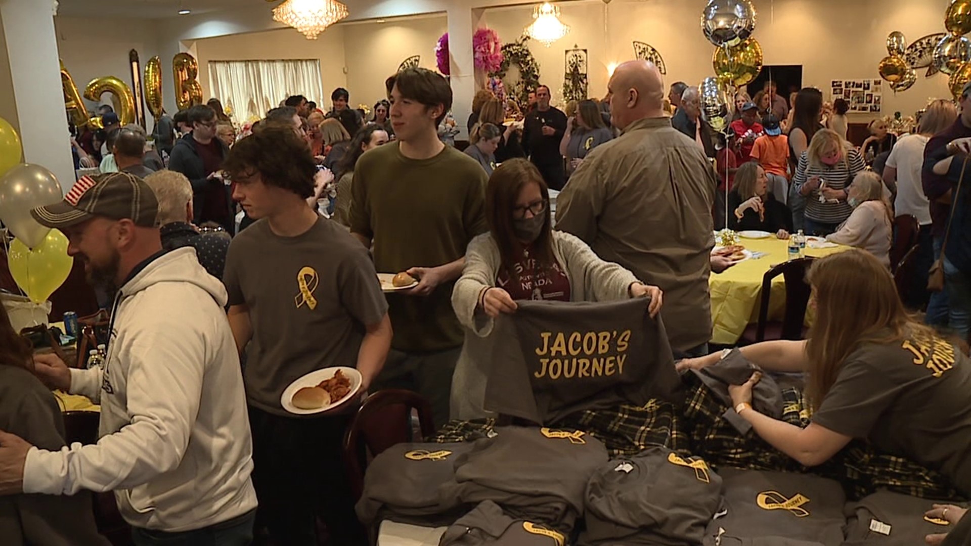 A fundraiser for a teenager with cancer was held in Lackawanna County Saturday.