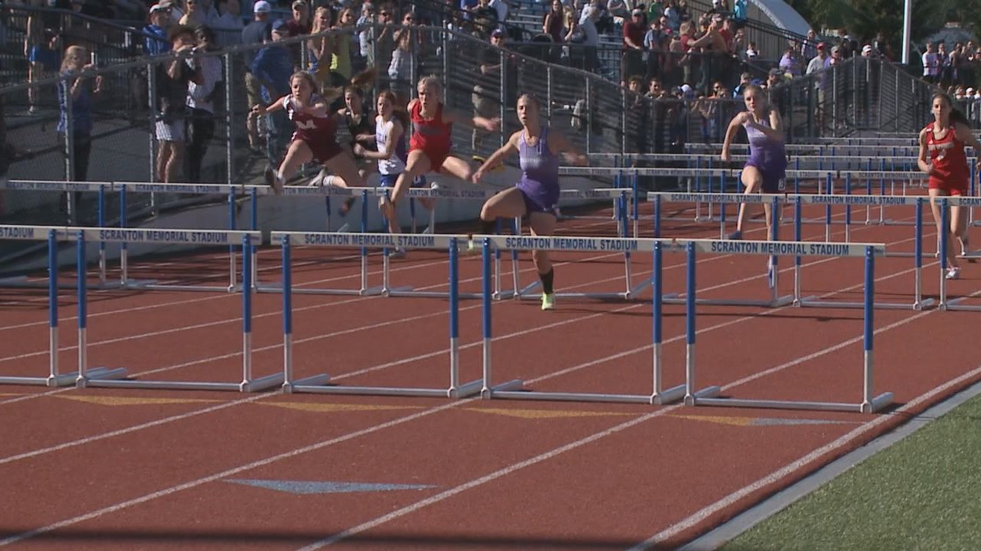 Perfect weather for the Bob spagna Track and Field Championships at Scranton High School