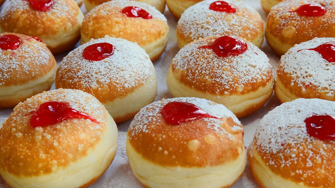 Jelly doughnuts, the ultimate Hanukkah pastry