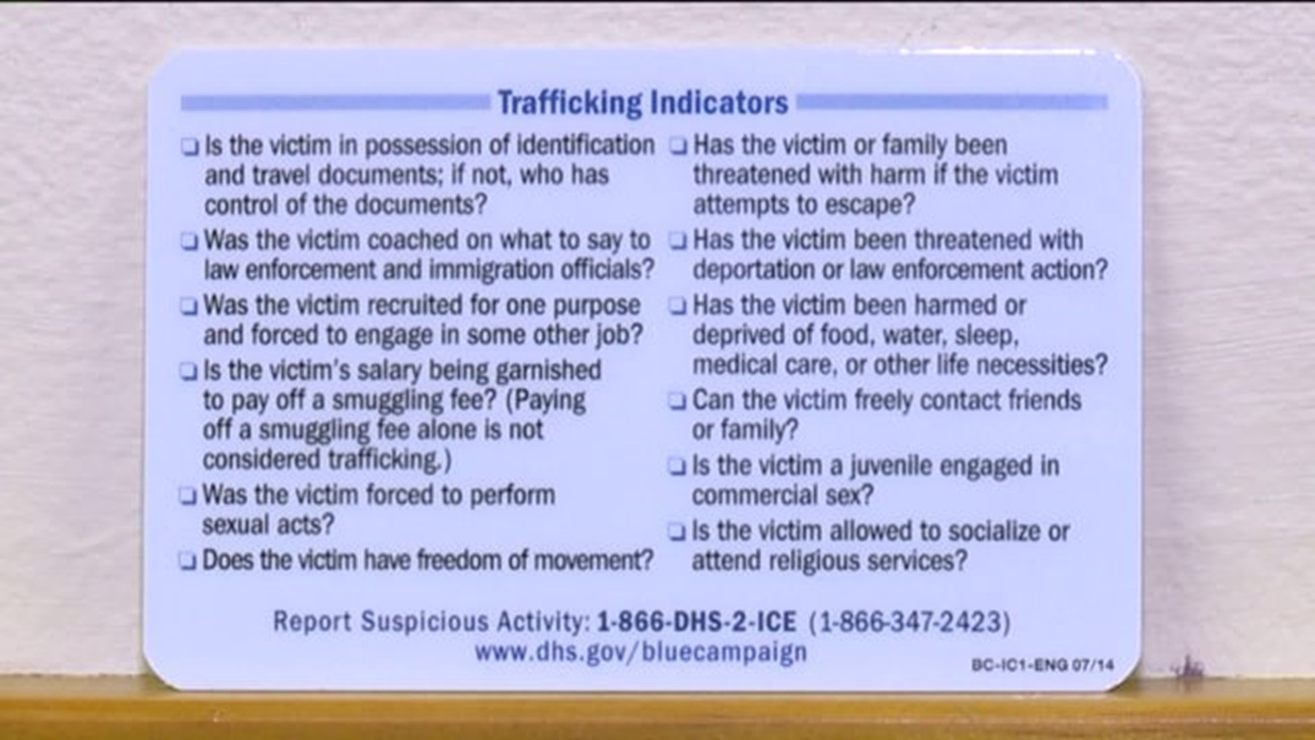 PennDOT To Help Fight Human Trafficking