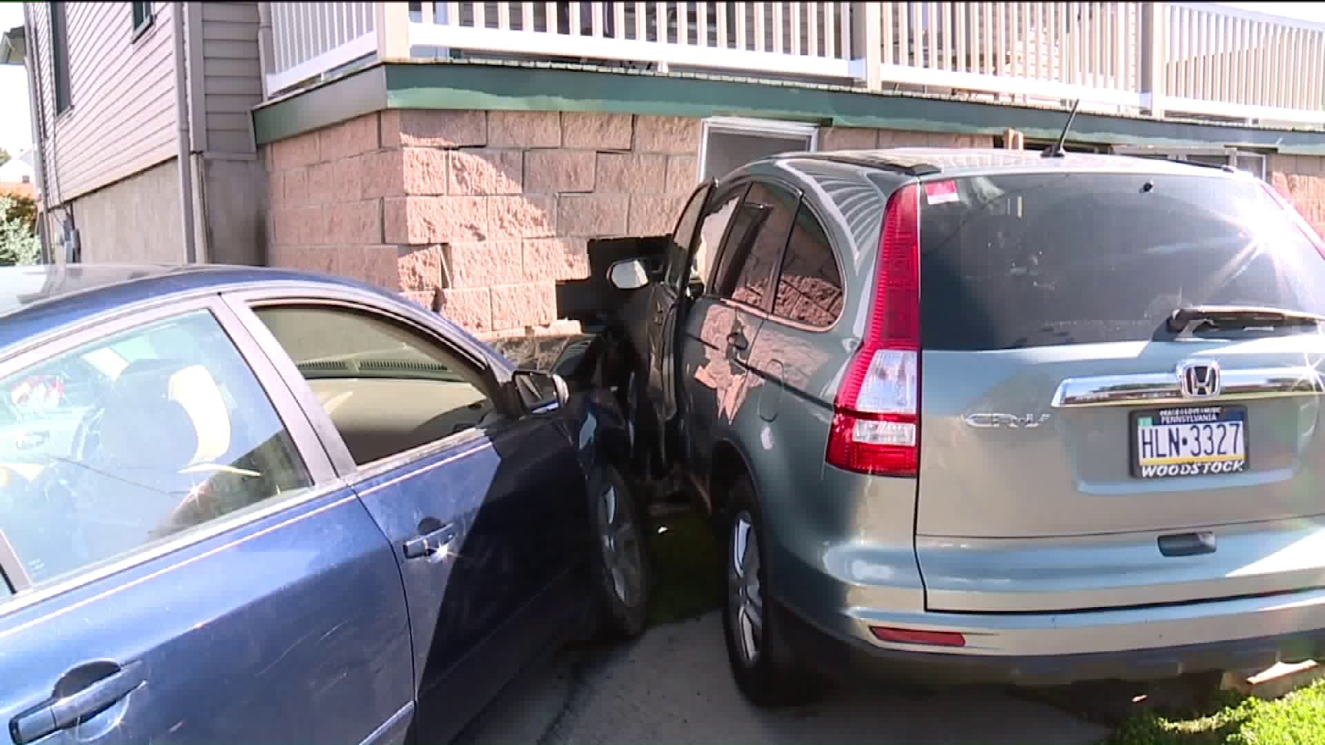 Two Vehicles Crash into Home in Scranton