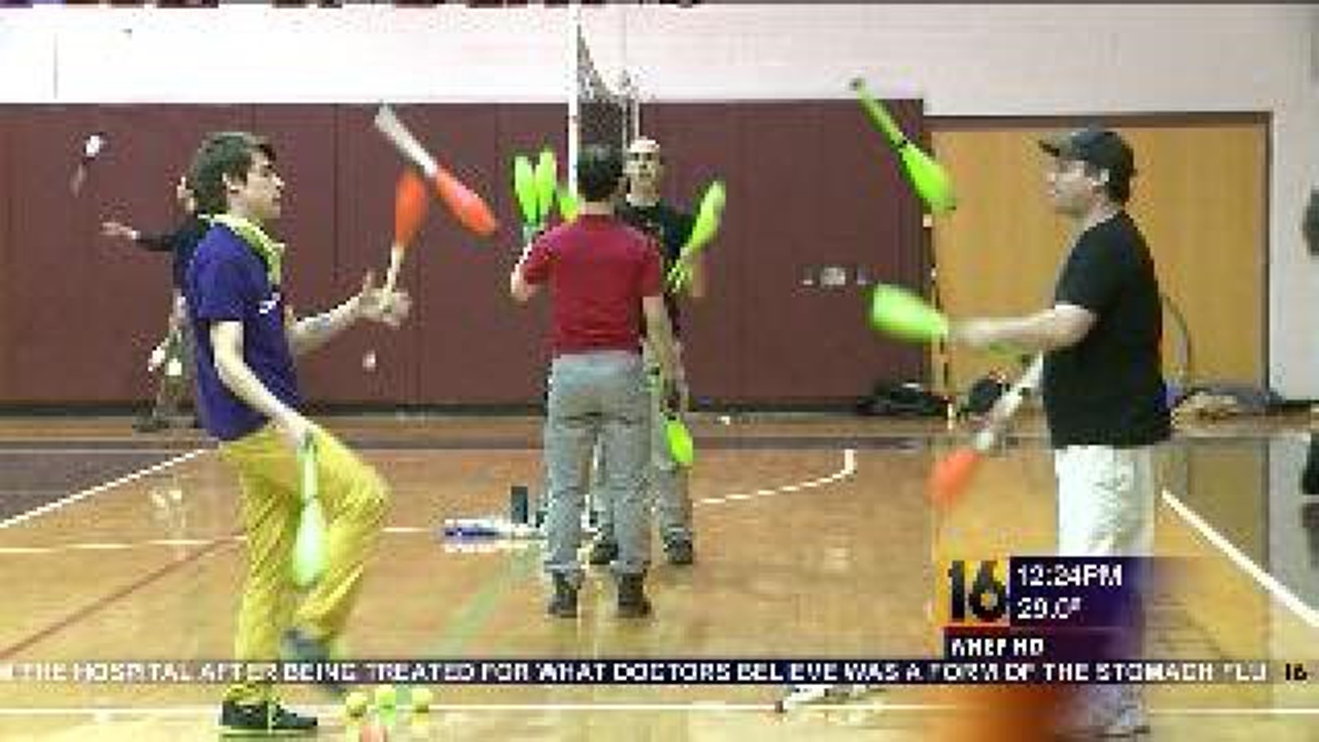 Jugglers Hone Skills In Carbon County