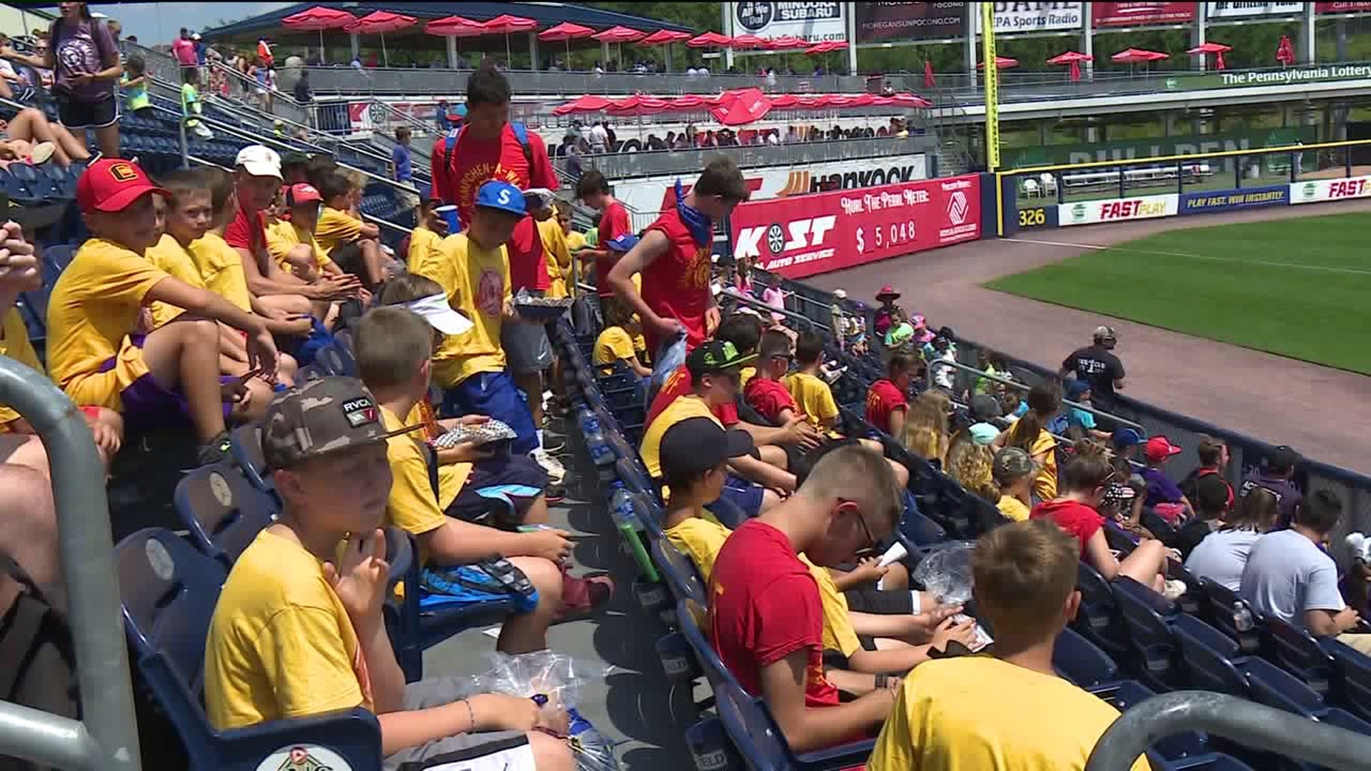 Fans Enjoy Sunny RailRiders Afternoon Game