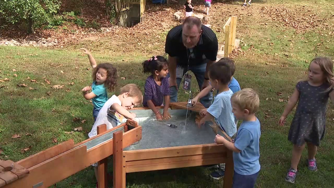 Kids thrive at Lewisburg's Summit Early Learning with new outdoor learning space