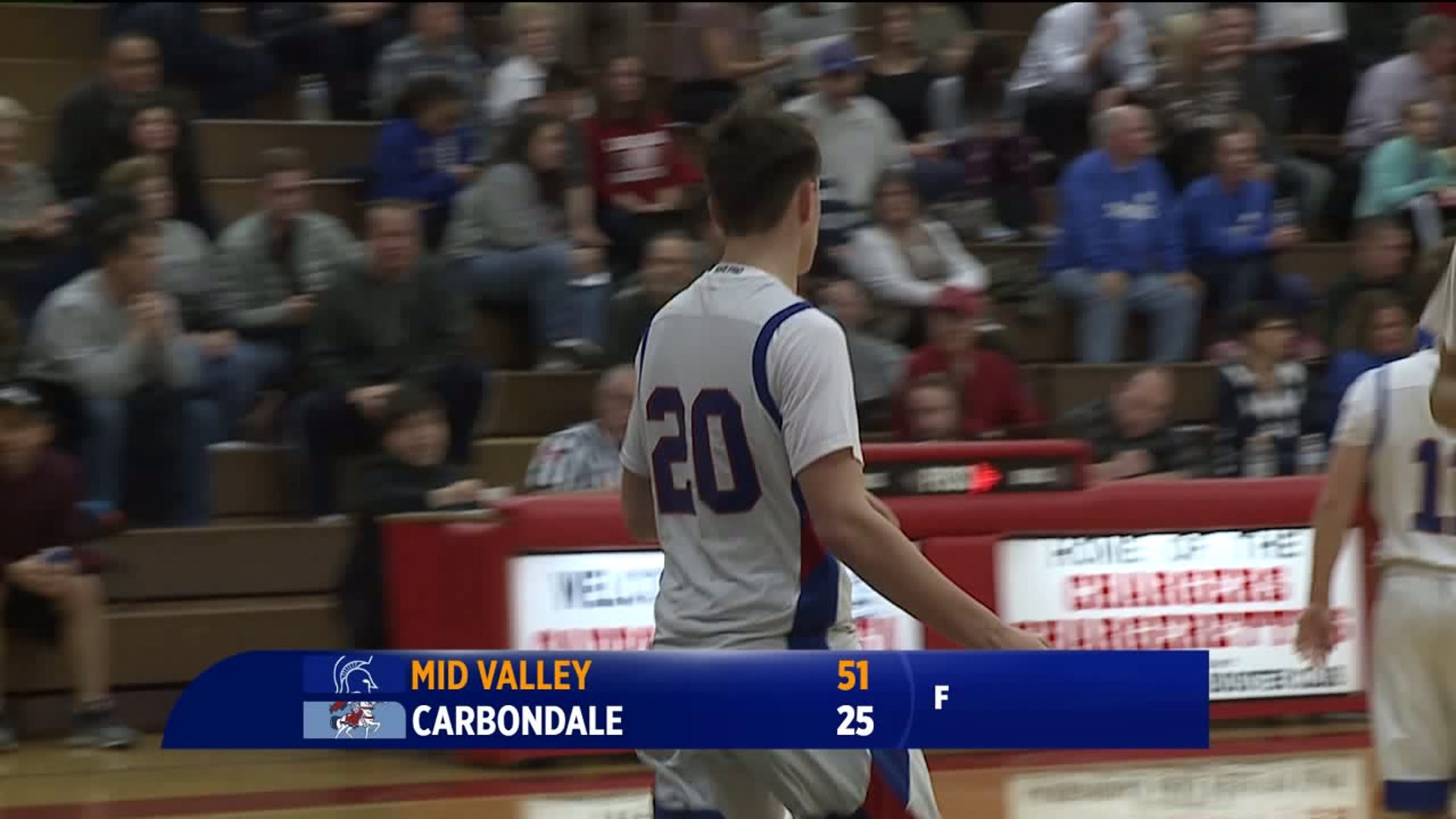 Mid Valley vs Carbondale basketball