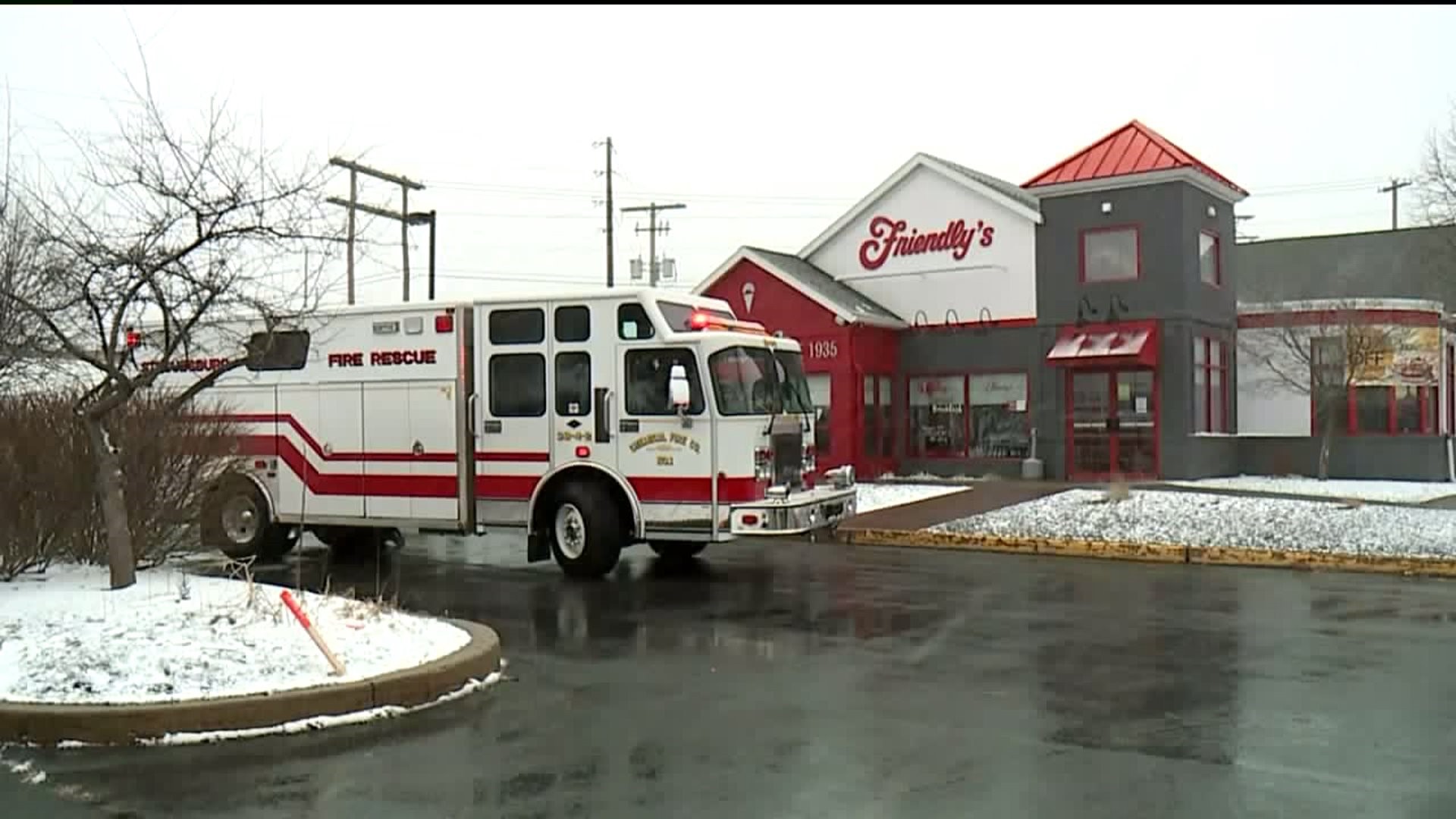 Car Crashes into Friendly's in East Stroudsburg