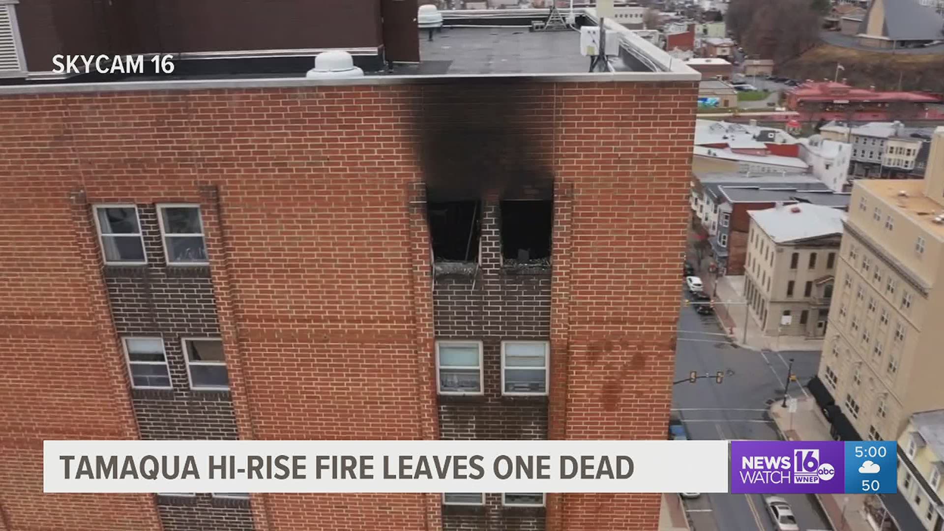 One person died after the fire early Friday morning.