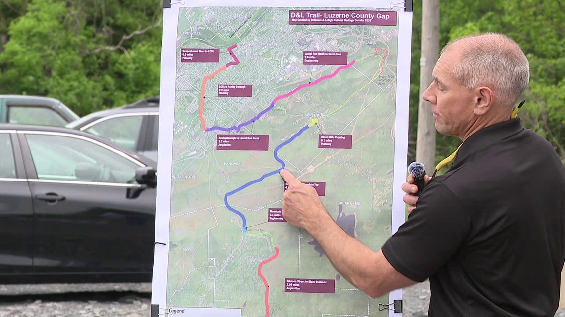 5-mile trail project breaks ground in Luzerne County with $2.2M in funding