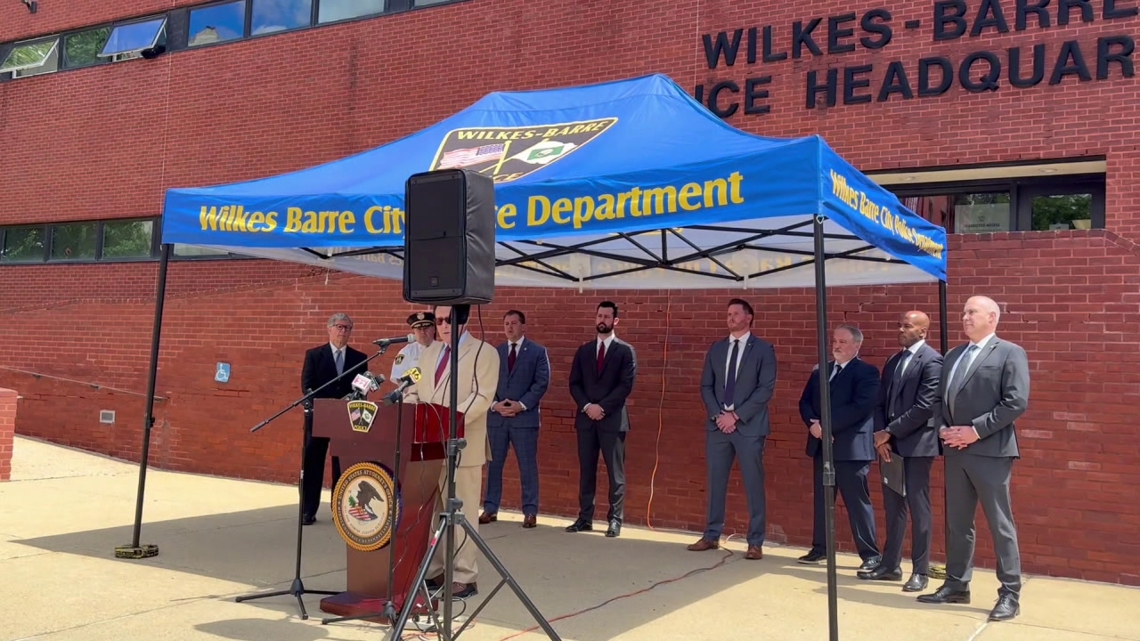 Four charged in connection with machine gun trafficking ring in Luzerne County