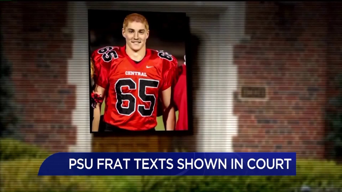 Presenting PSU Frat Texts in Court