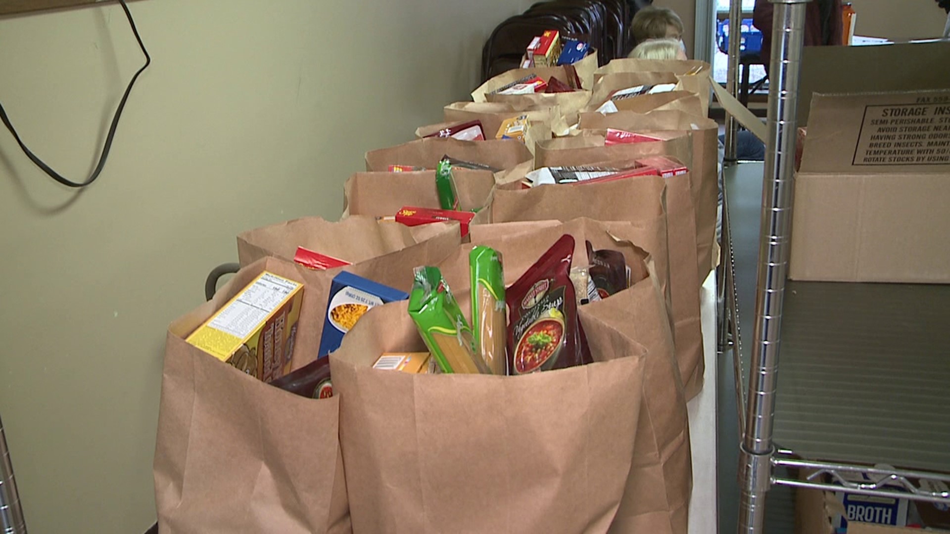 A volunteer group in Lackawanna County opened its new food pantry Saturday in Dickson City.