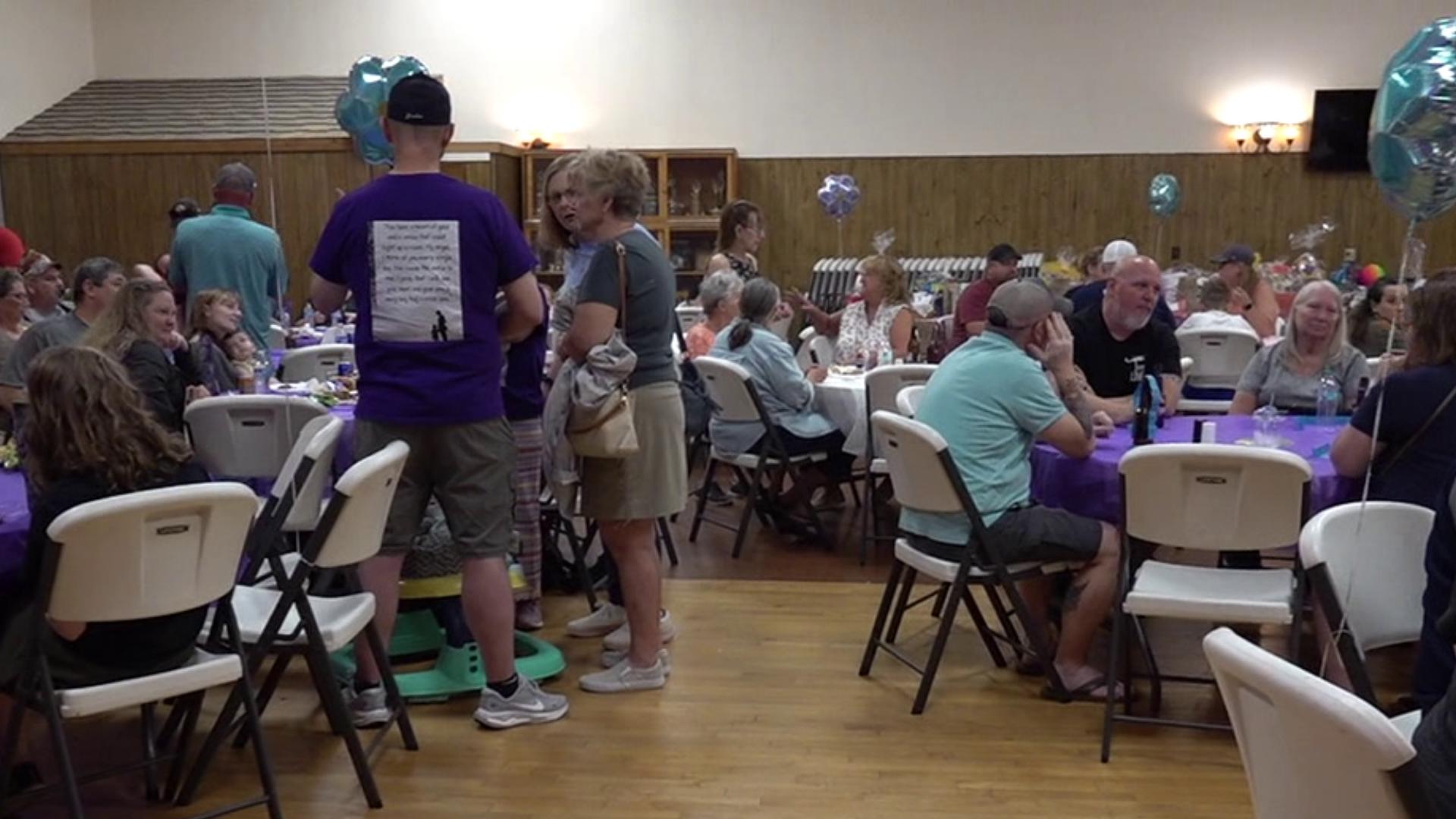 Newswatch 16' Valeria Quinones takes us to the benefit of Claue's honor, where community members gathered to raise money for the family on Sunday.

