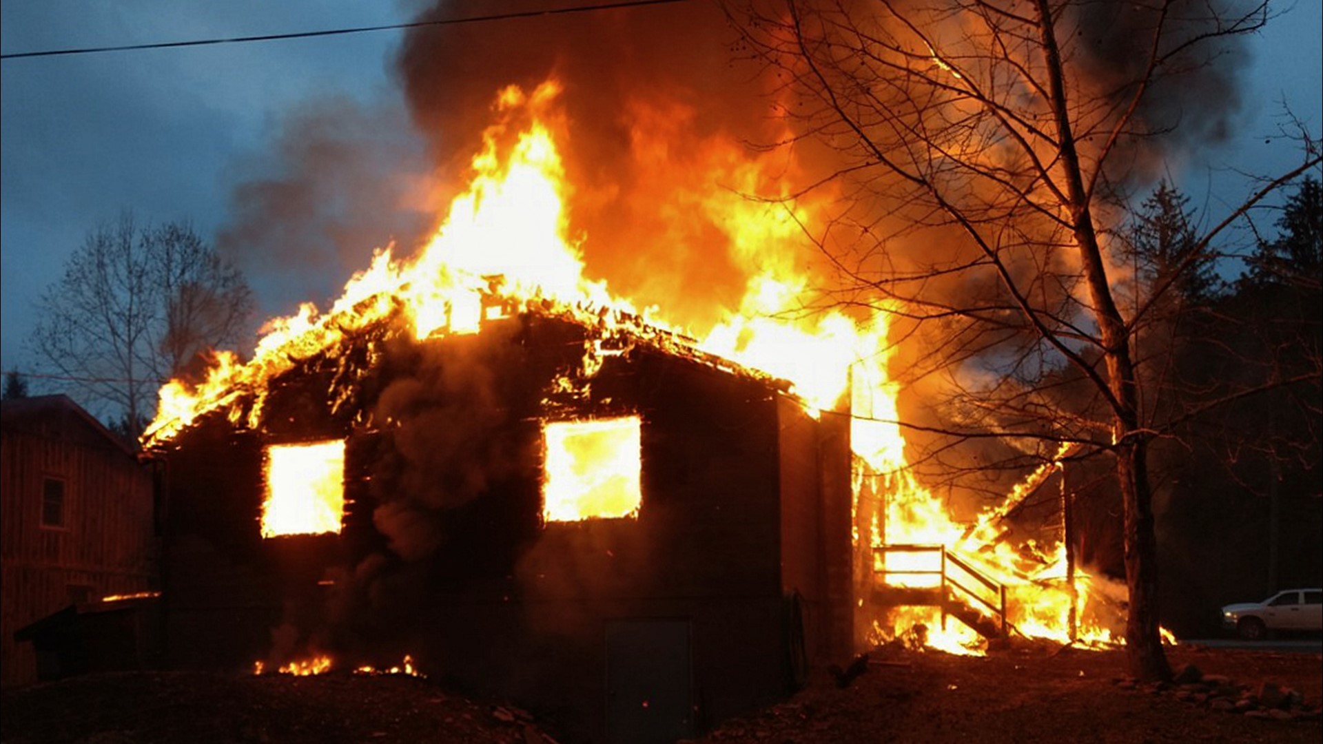 Lycoming County Home Gutted by Fire