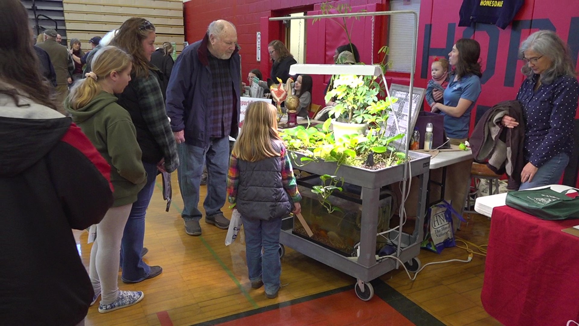 The event in Wayne County brings together farmers and agriculture enthusiasts to teach the next generation.