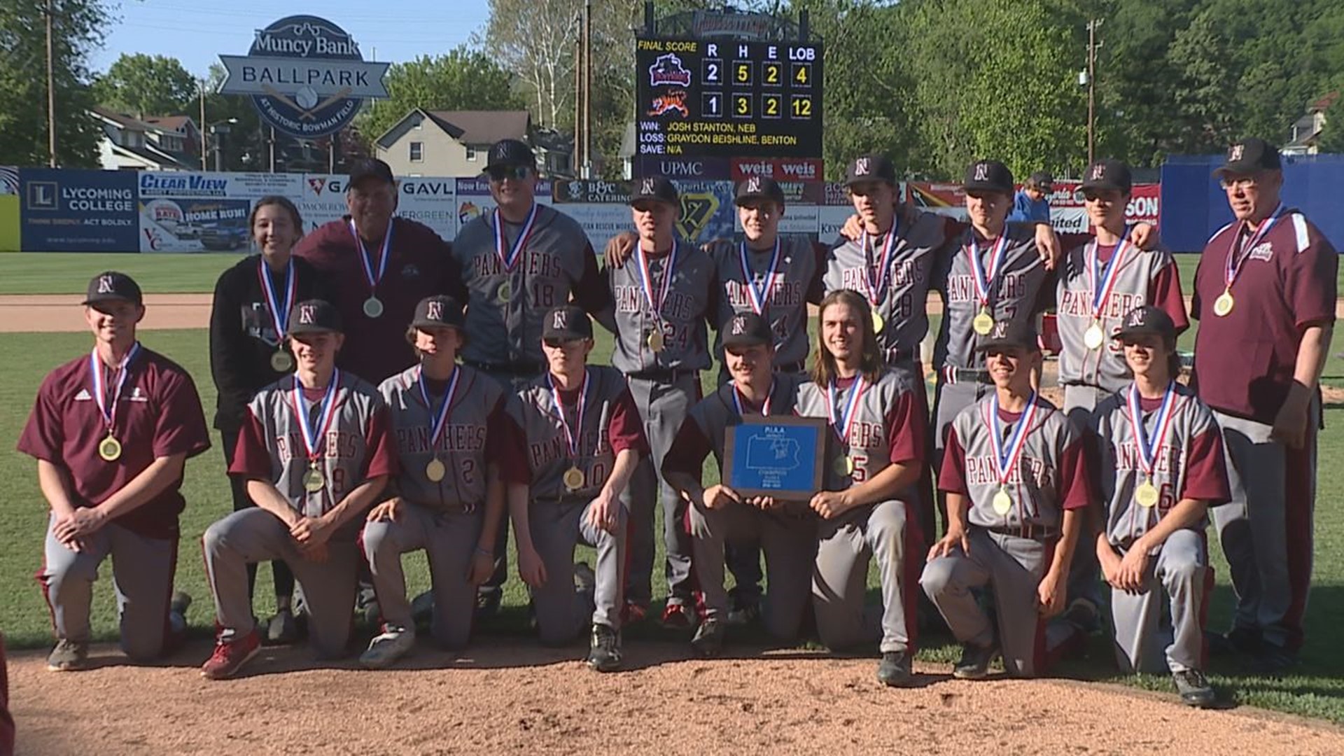 The Panthers Beat Benton 2-1 in the District IV Class A Championship