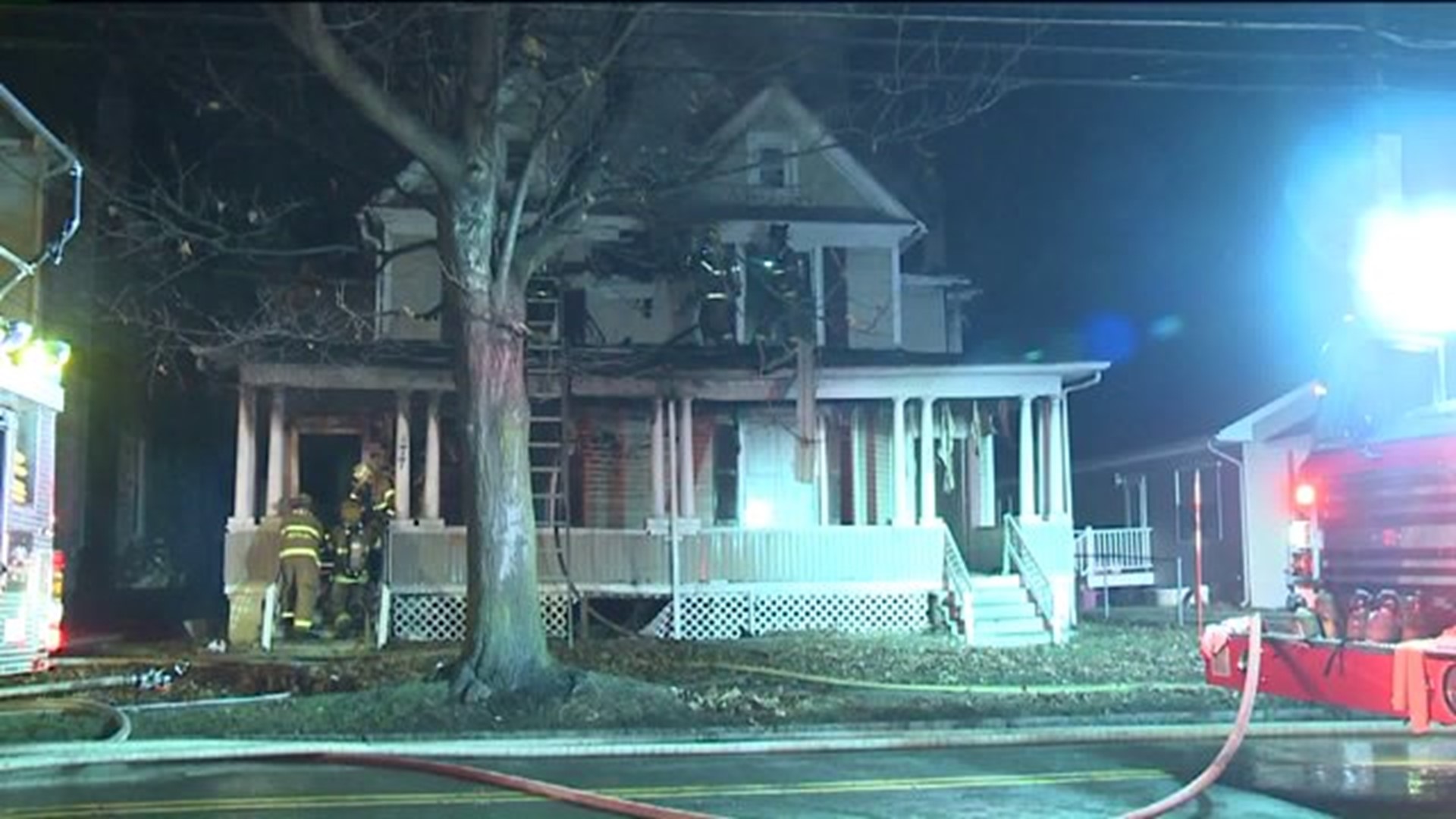 Fire Sparked in Wilkes-Barre Home