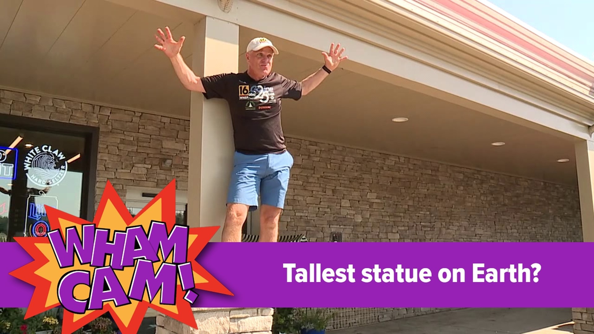 Ever wonder what the tallest statue on Earth is? Joe and his gnome statue headed to ShopRite in Moosic to find out in this week's Wham Cam.