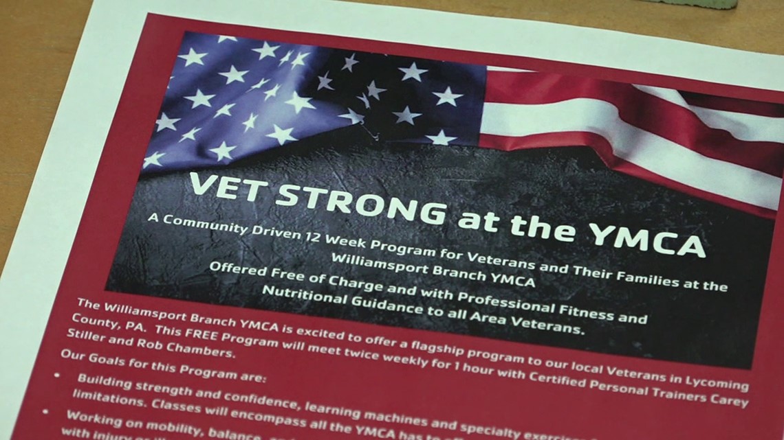 YMCA Program helping veterans' mental and physical health