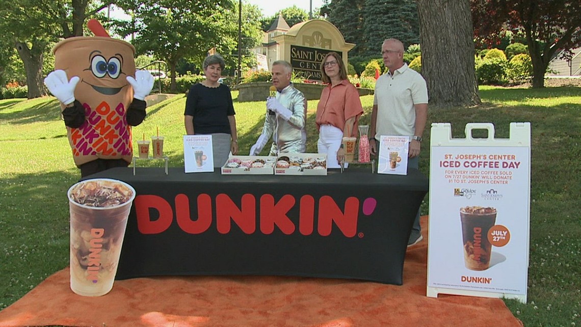 Dunkins Delicious Iced Coffee Raises Money For St Joes 