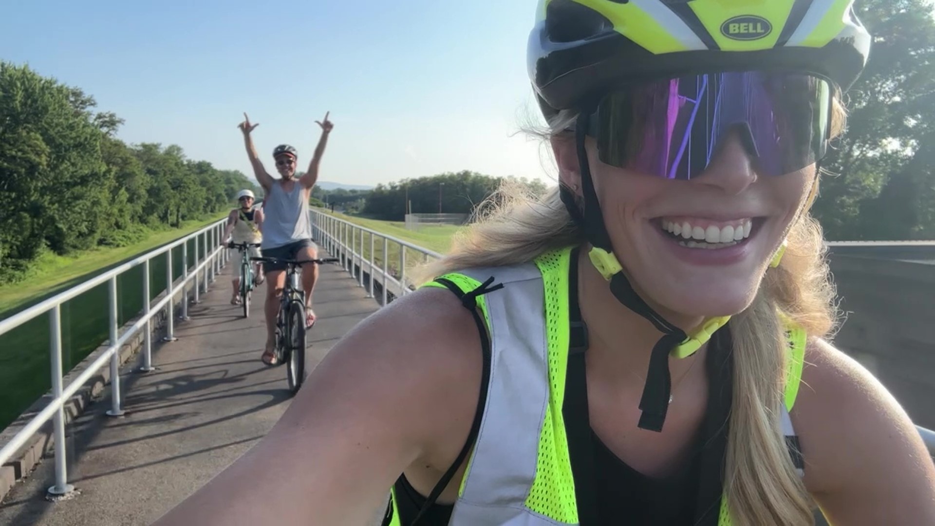 Newswatch 16's Chelsea Strub joined the gang for a ride through Luzerne County.