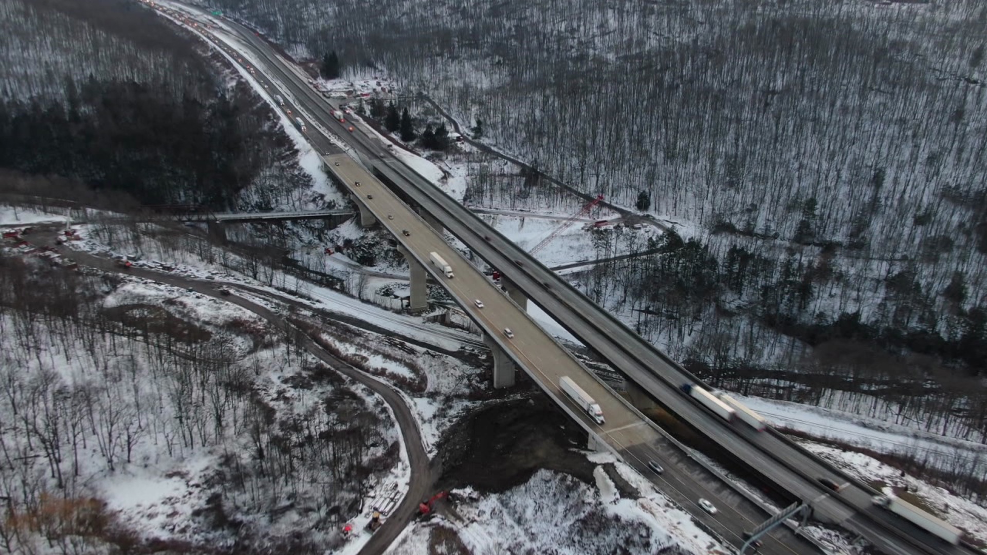 PennDOT announces completion of Twin Bridges on I-84 in Lackawanna