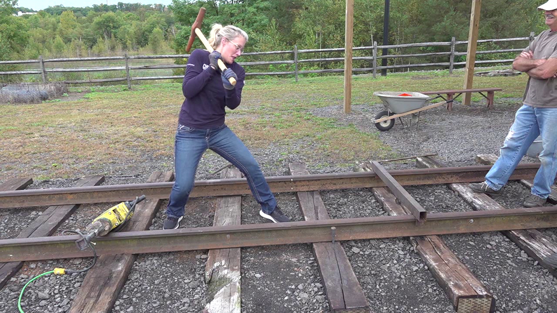 Newswatch 16's Chelsea Strub checked out the preservation of past mining operations by the Huber Breaker Preservation Society members.