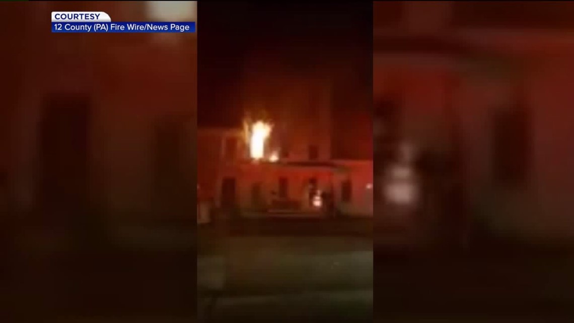Red Cross Helping 9 People After Fire in Carbon County