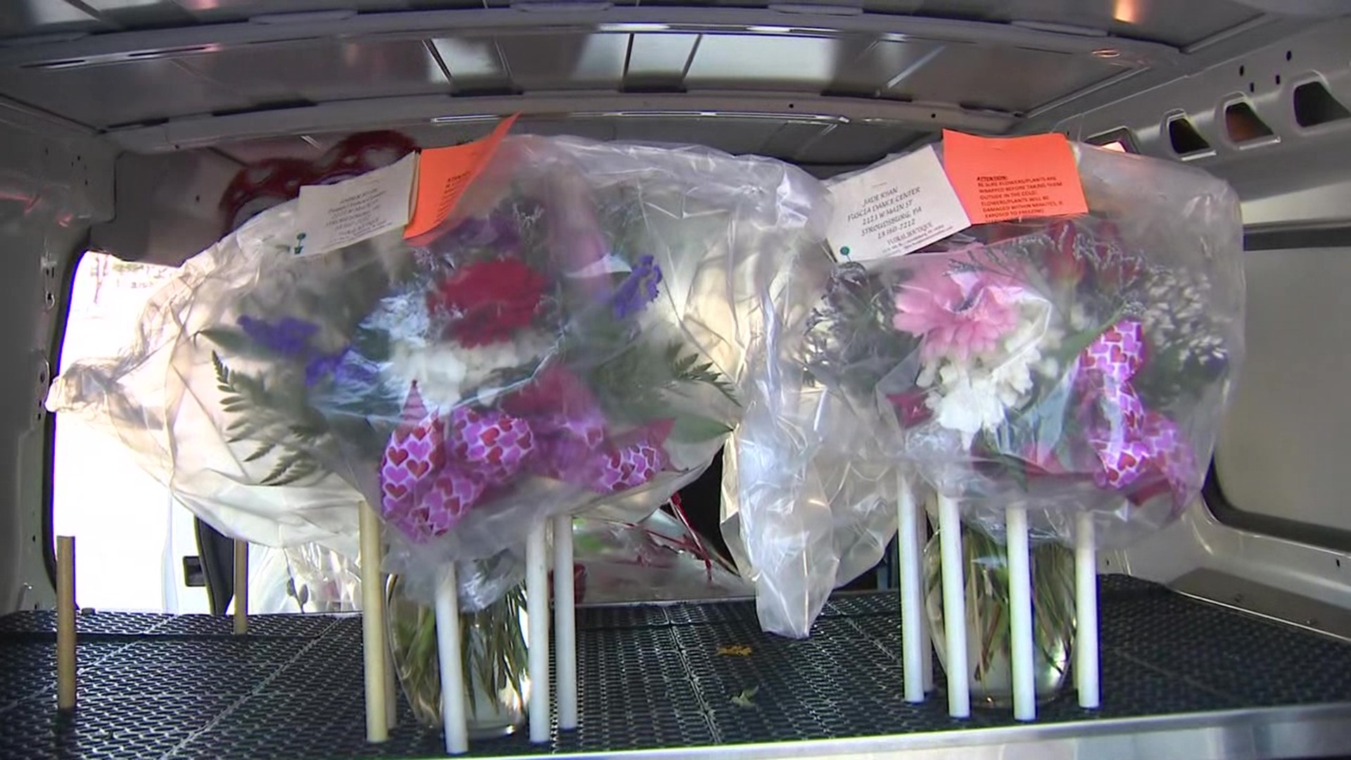 One of the busiest days of the year for florists came with some extra challenges this year.
