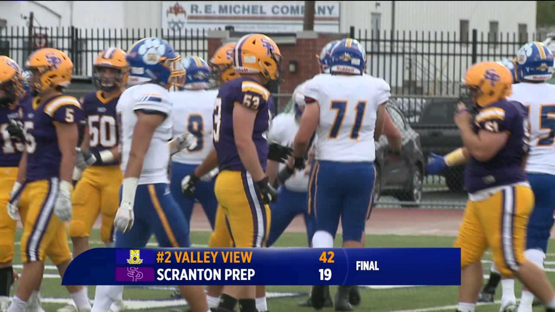 Valley View Wins 42-19 at Scranton Prep