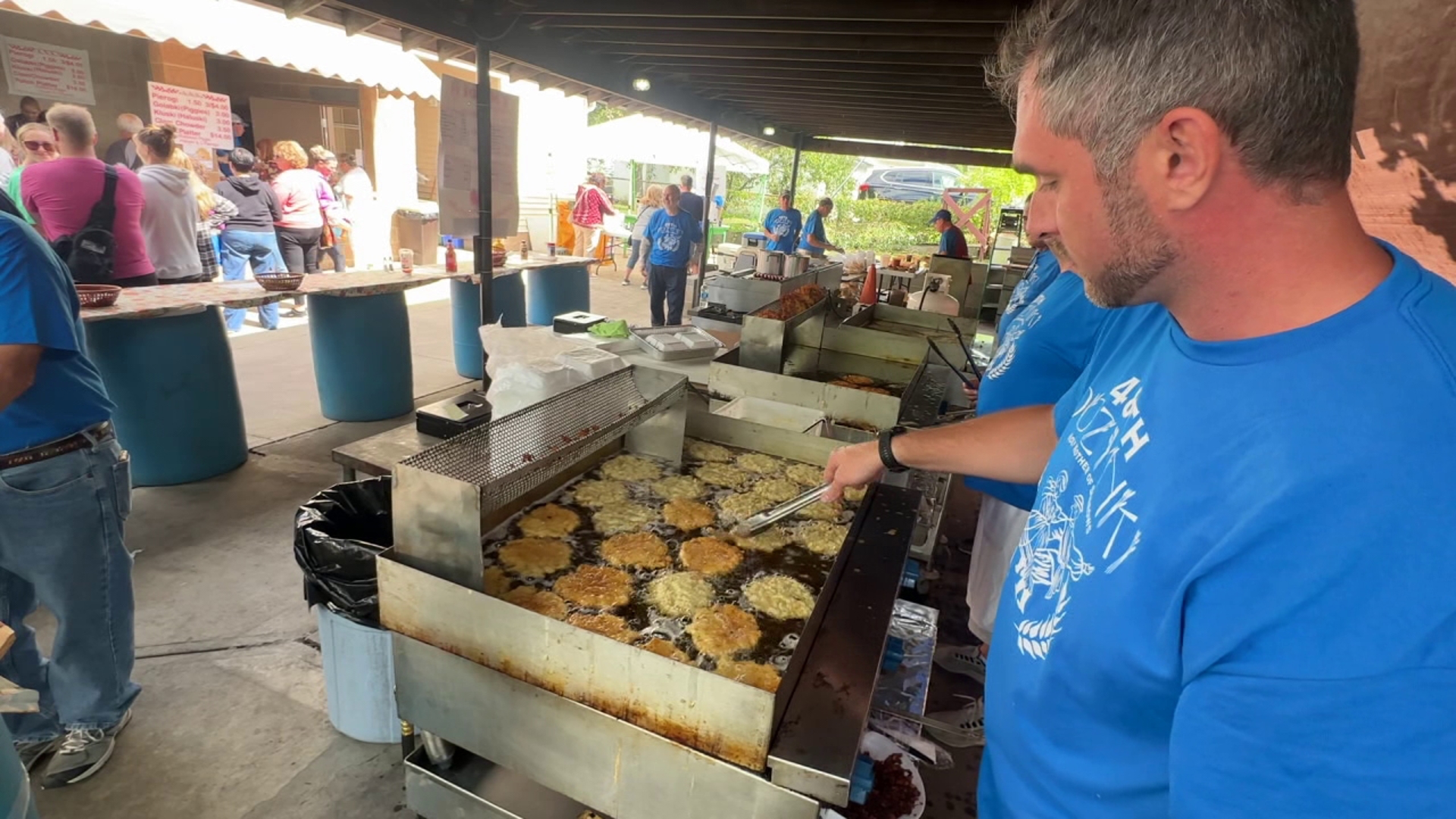 The 48th annual Holy Mother of Sorrows Dozynki Festival celebrating Polish heritage was held at the church in Dupont on Sunday.