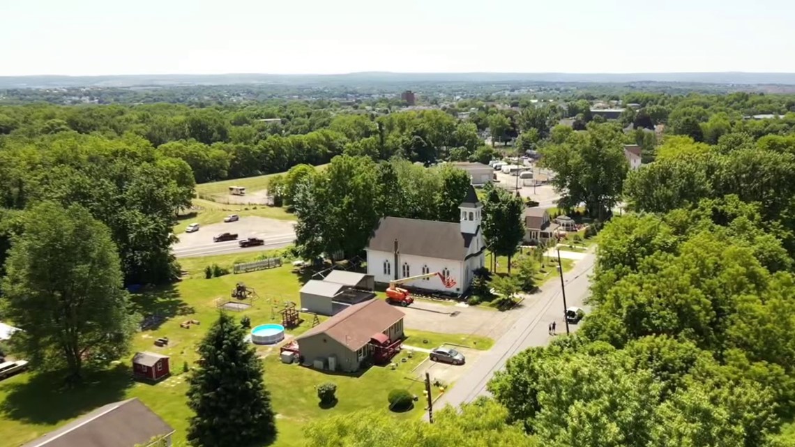 Restoring history at a church in Luzerne County