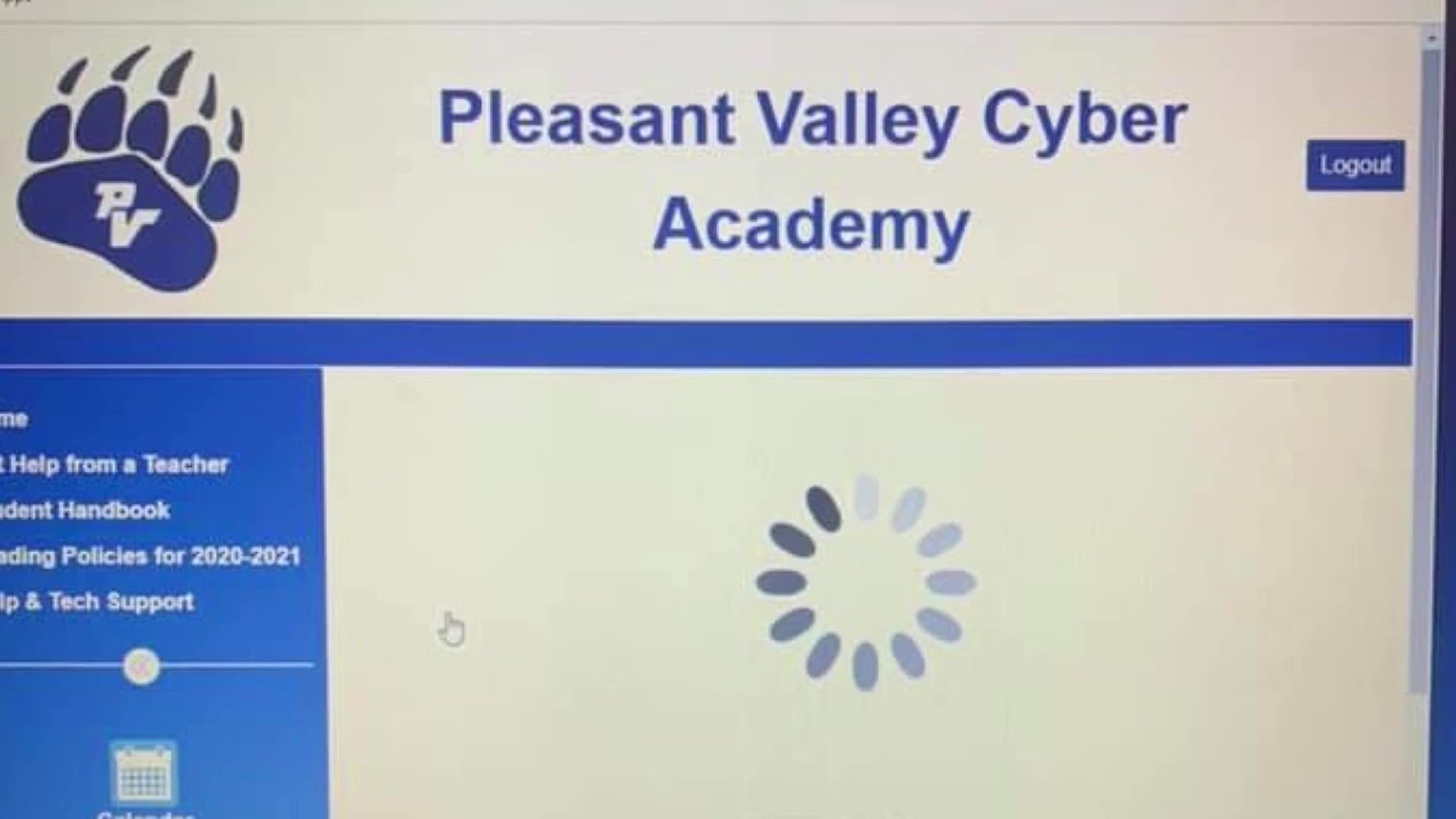 Parents of students in the Pleasant Valley Cyber Academy are fed up with technology problems that are preventing children from learning virtually this year.