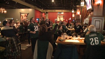 Eagles fans gather in Wilkes-Barre