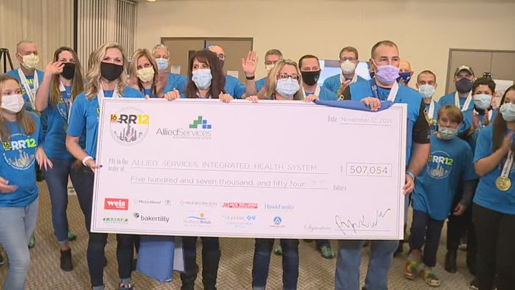 WNEP’s Ryan’s Run 12 raises more than half a million dollars to help Allied Services