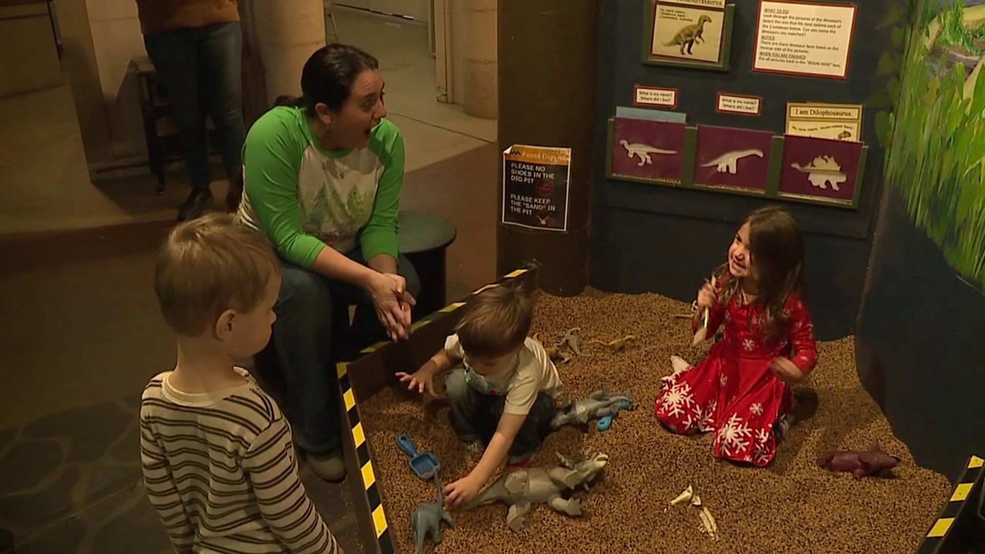 Families are finding many opportunities for fun and learning during winter break at the Bloomsburg Children's Museum.