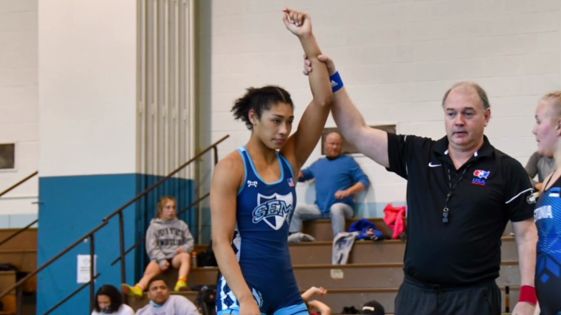 As Kennedy Blades gets ready to compete, what's more impressive than her career record is the legacy she leaves behind on the mat.