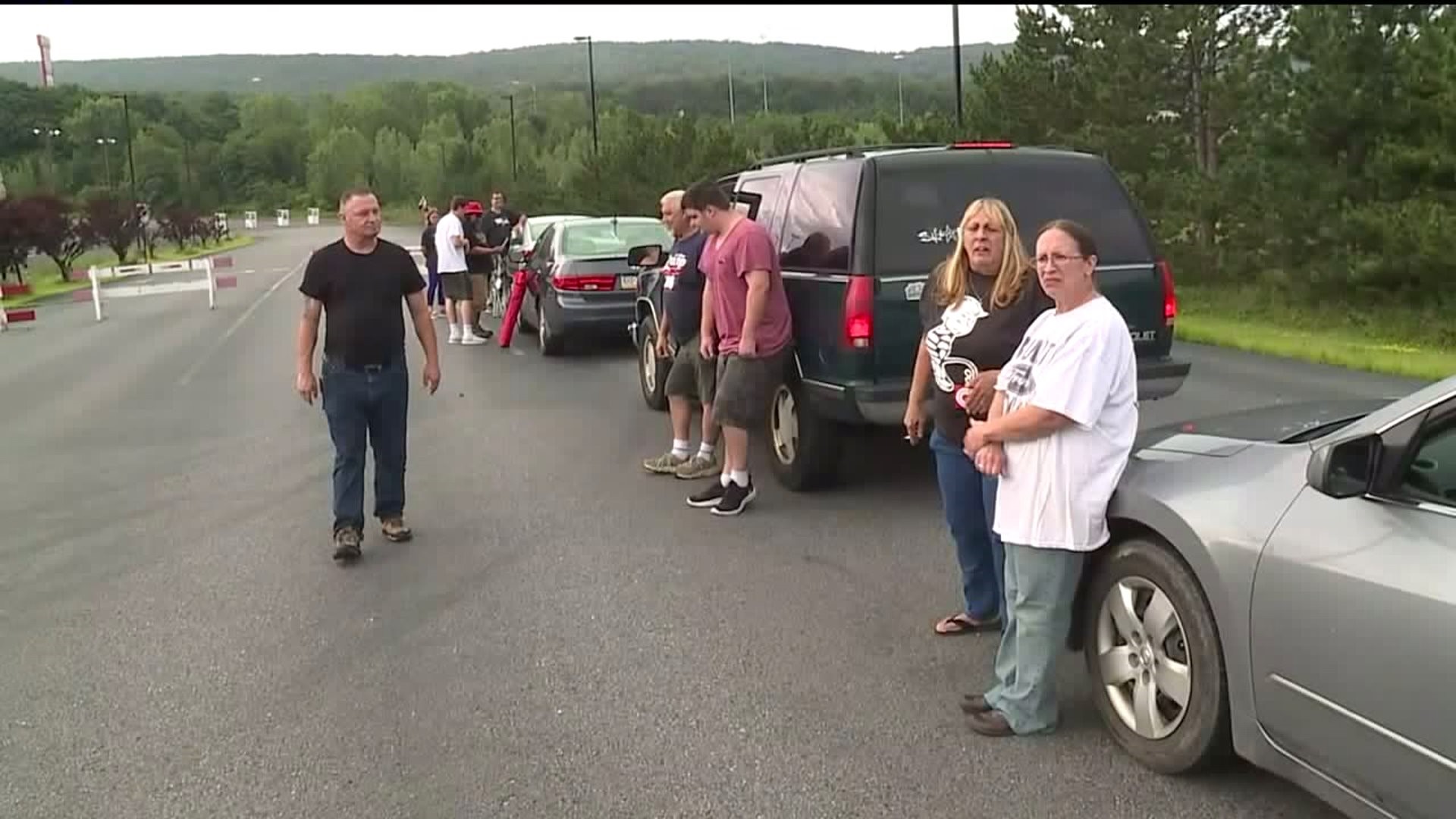Lining Up Early to See the President in Luzerne County