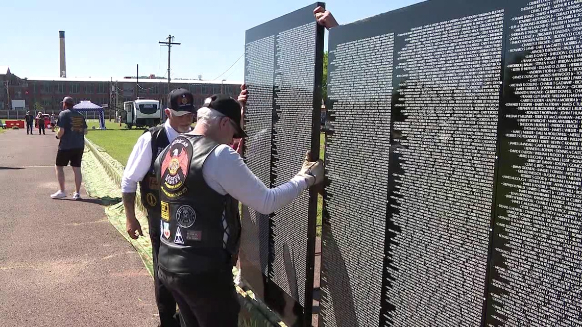 Traveling Vietnam Memorial Wall makes its way to Bloomsburg