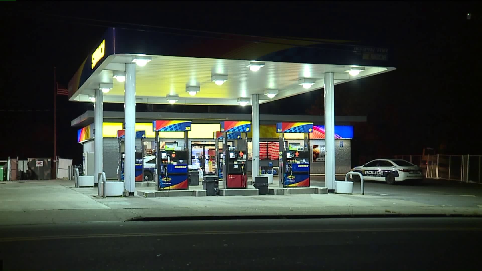 Gas Station Robbery in Scranton