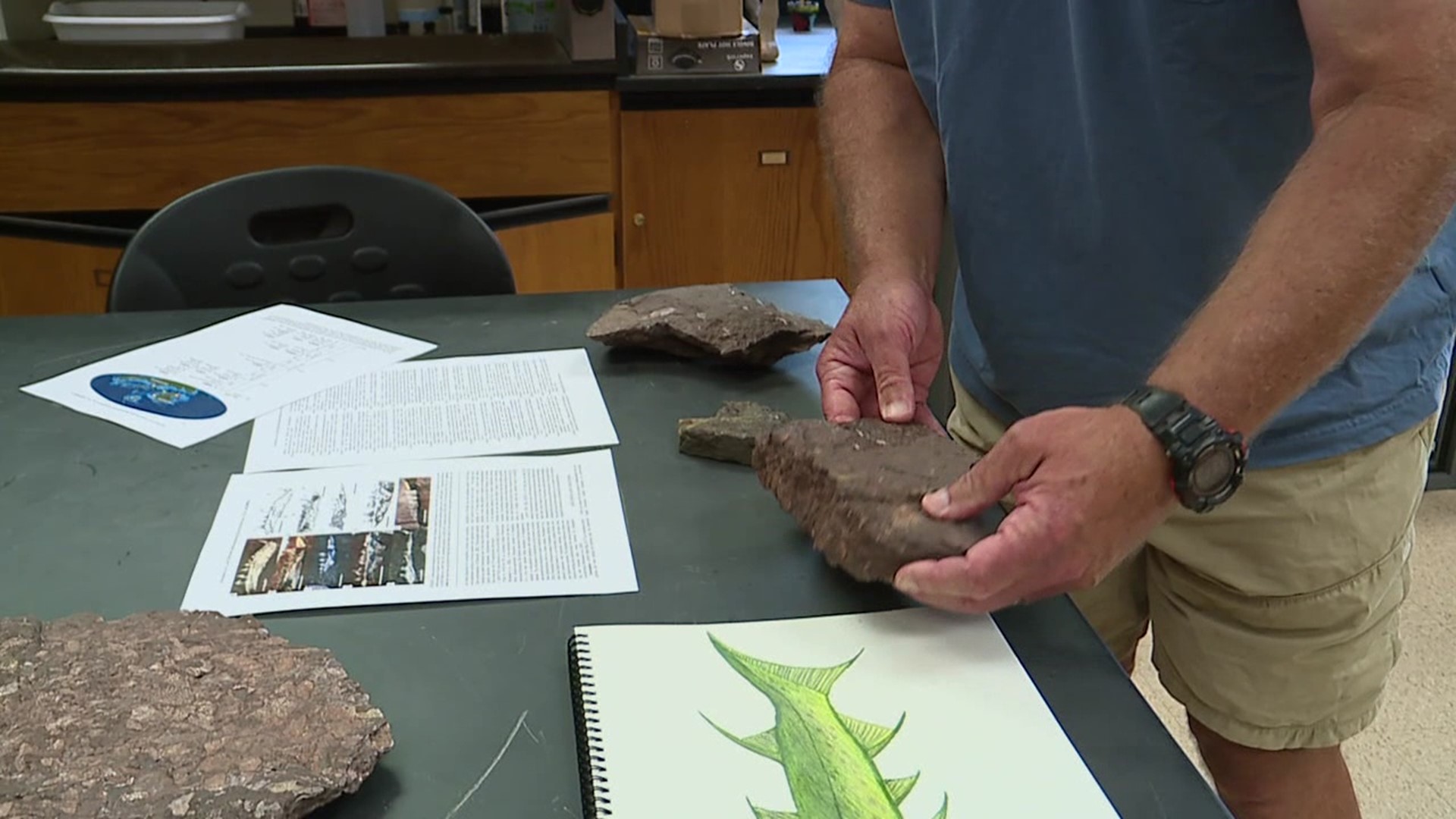 Newswatch 16 sat down with the professor at Lycoming College, who played a role in uncovering this find in central Pennsylvania.