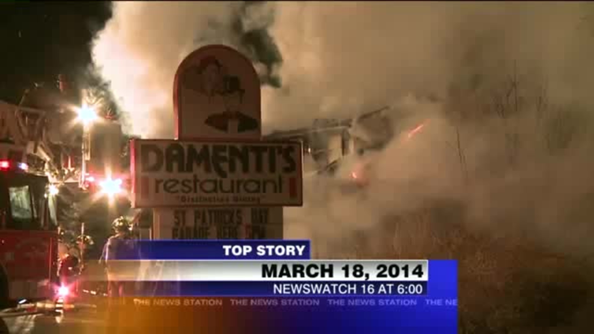 Fate of Damenti’s Restaurant Unclear After Fire