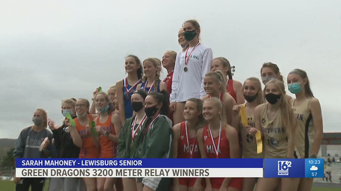 The Breslin Invitational Track meet from Mt. Carmel Area brought 20