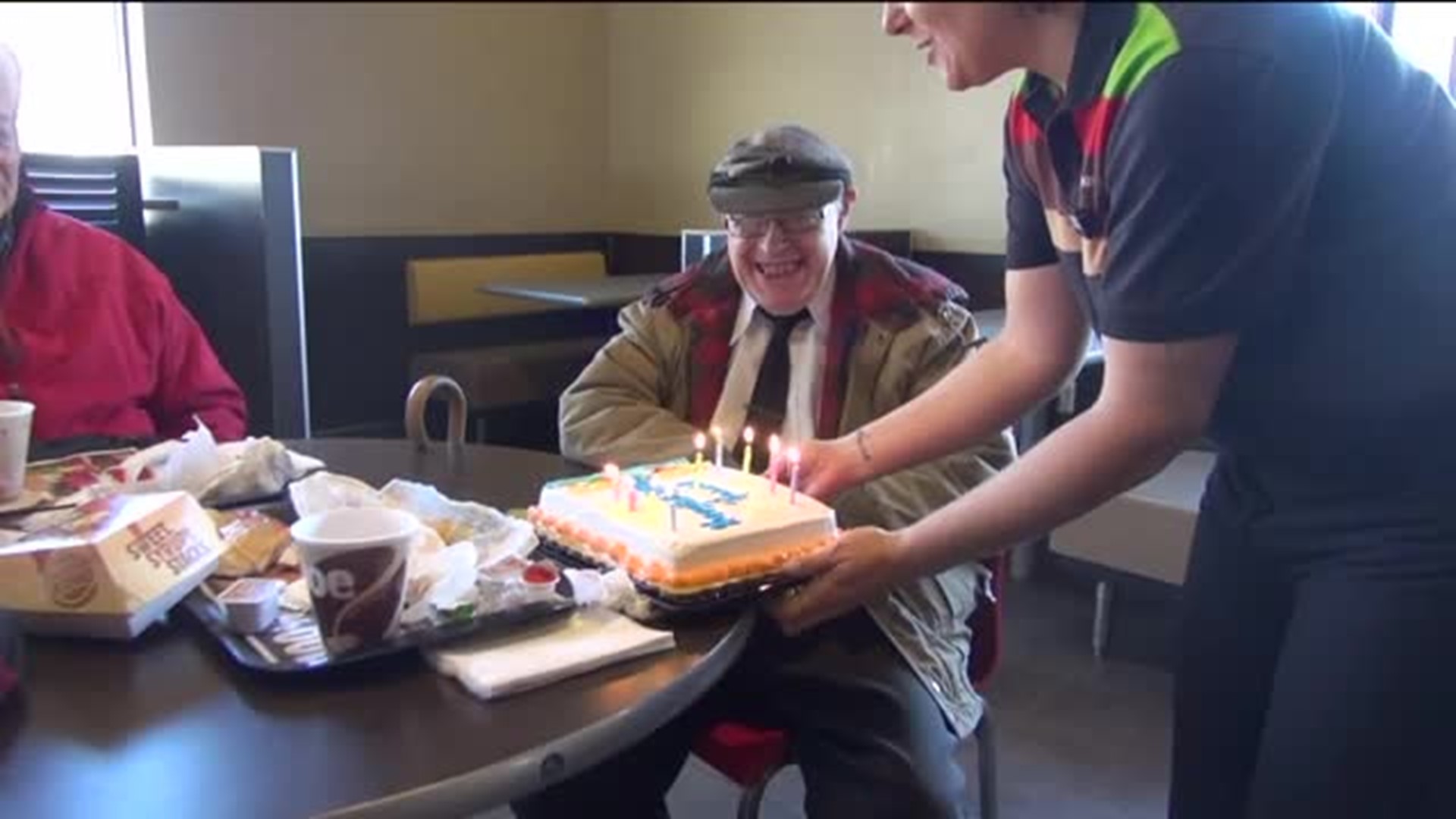 Burger King Employees Throw 80th Birthday Party for Loyal Luzerne County Customer