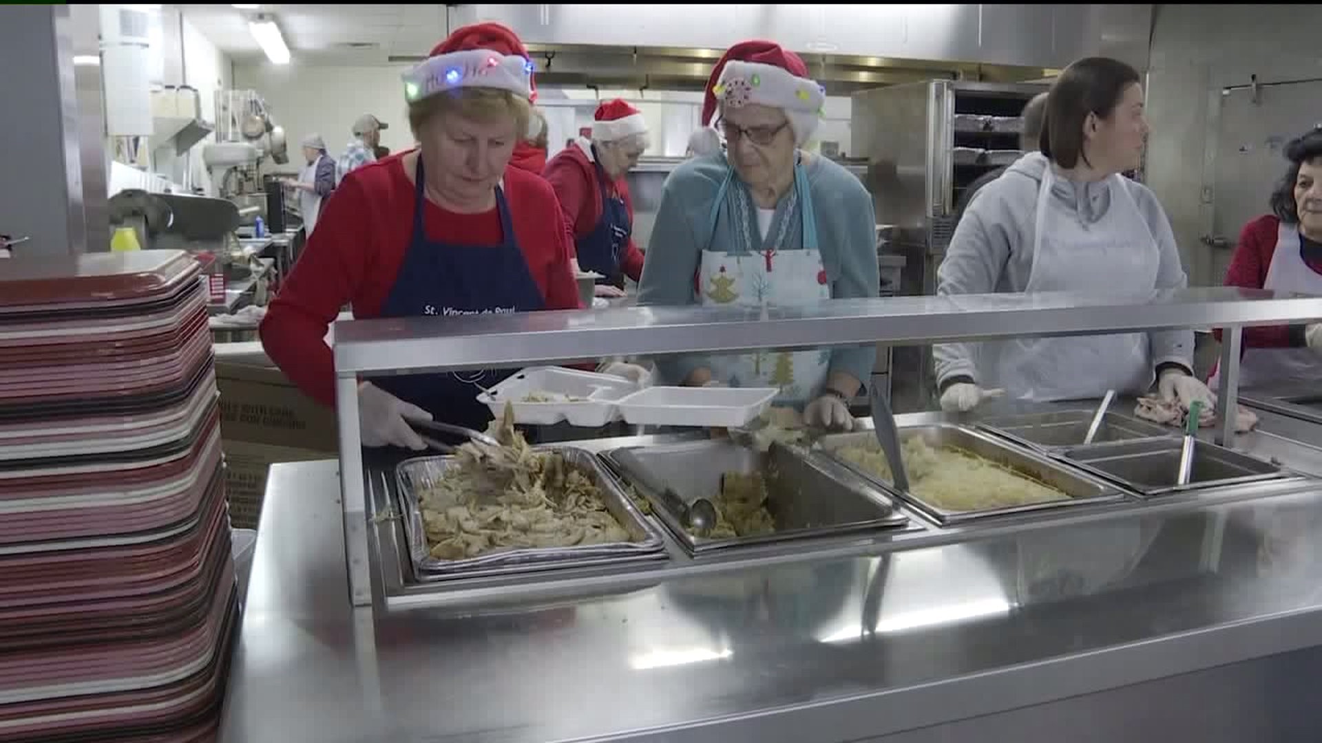 St. Vincent De Paul Kitchen Feeds 1,000 On Christmas